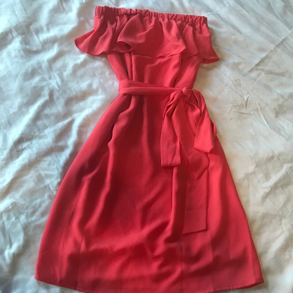 Michael Kors strapless dress